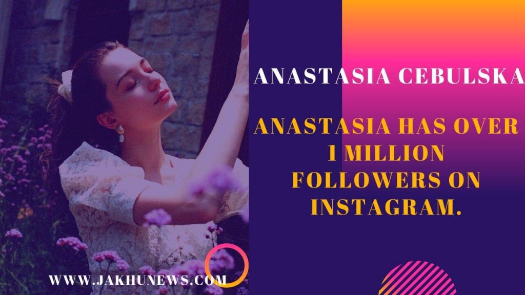 social media accounts of  Anastasia Cebulska