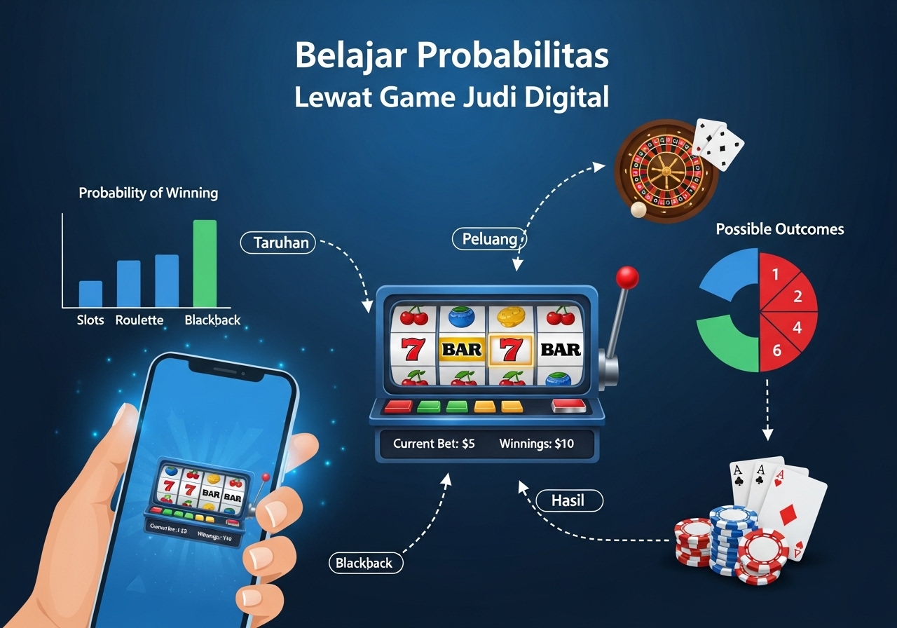 Belajar Probabilitas Lewat Game Judi Digital