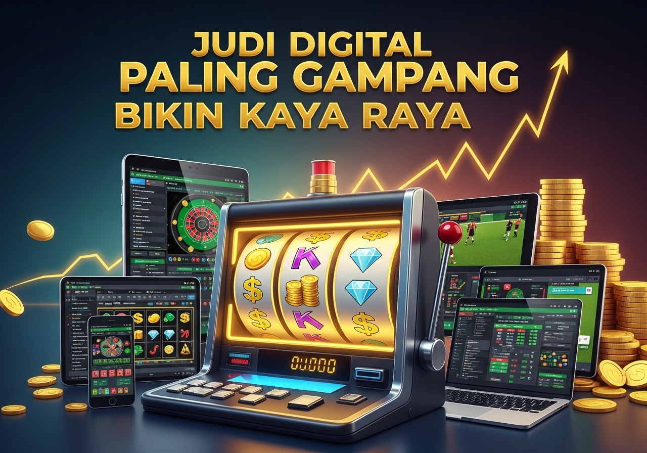 Judi Digital Paling Gampang Bikin Kaya Raya