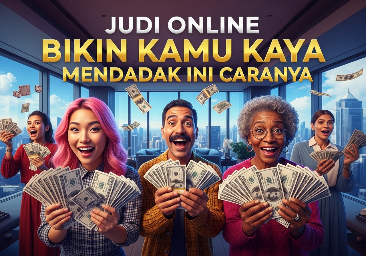 Judi Online Bikin Kamu Kaya Mendadak Ini Caranya