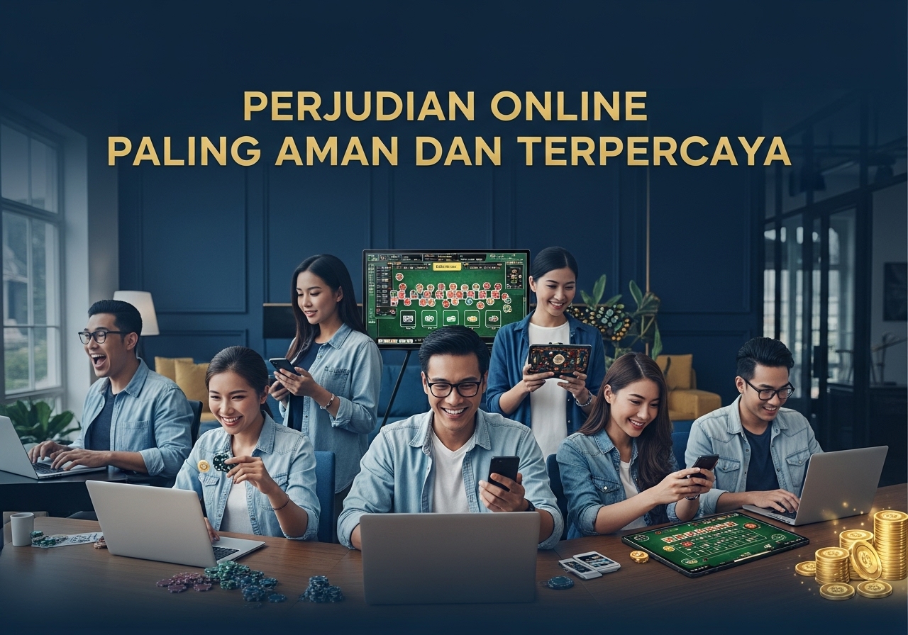 Perjudian Online Paling Aman dan Terpercaya